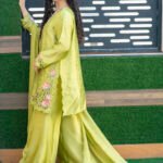 Noor -e - Eid cutwork Suit | Short Shirt 3 PCS Outfit gallery image thumbnail #1