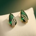 One carat ear stud's gallery image thumbnail #1