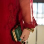 Zarqash Eid Farshi Double Shirt – Luxury Appliqué Outfit gallery image thumbnail #3